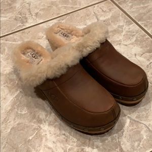 Ugg Leather Clogs
